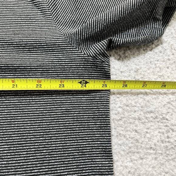 Nike Polo Shirt Mens XL Stripe Gray Performance PGA Bethpage Black Golf Dri Fit - Picture 9 of 10